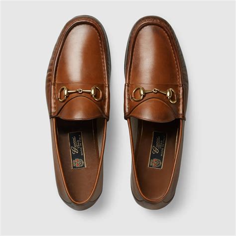 gucci brown loafers